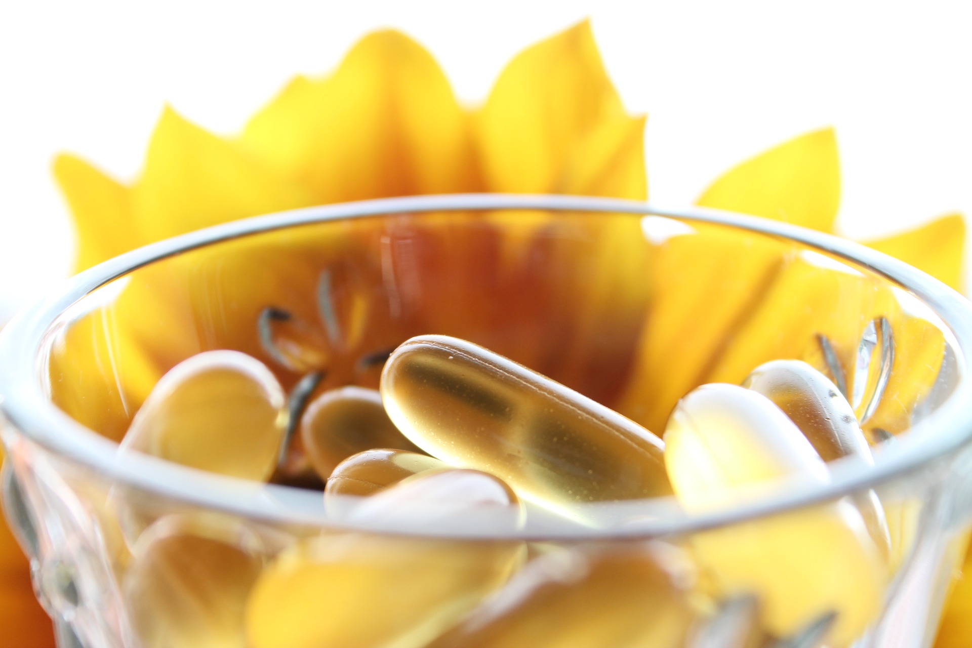 Sonnenblume und goldene Pillen Sonnenblume und goldene Pillen