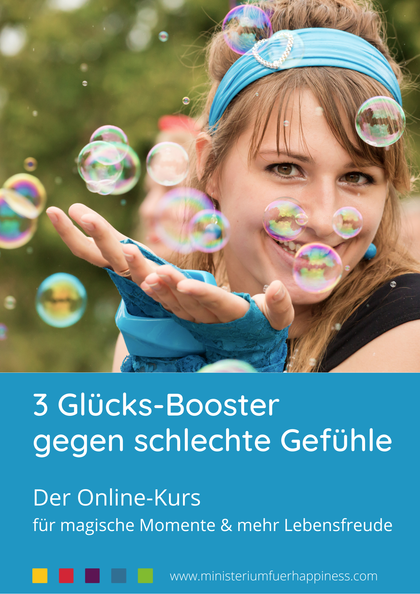 Cover_A4 Titelbild 3 Glücks-Booster gegen schlechte Gefühle